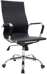 Scaun Directorial Wally Piele Ecologica Negru 