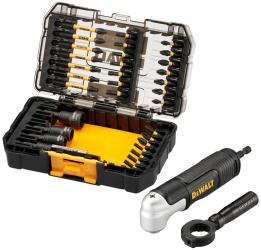 Set 33 piese adaptor unghiular Flextorq si biti Dewalt McLaren Limited Edition tip DT70782-QZ