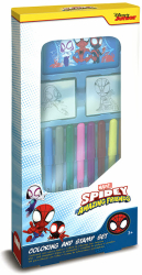 SET CREATIE 2 STAMPILE CU PERSONAJUL SPIDY & FRIENDS - 13 PCS - 21135 