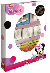 SET CREATIE 4 STAMPILE CU PERSONAJUL MINNIE - 12 PCS - 27866 