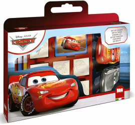 SET CREATIE 7 STAMPILE CU CARS - 12 PCS - 7823 