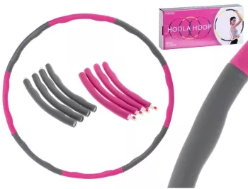 Cerc HOOLA HOOP pentru slabit diametru 85cm demontabil