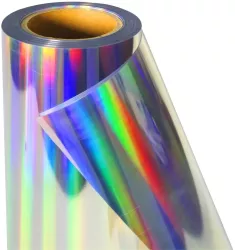 Folie HOLOGRAFICA pentru colantare elemente auto 200g/mp printabila Pigment Laser Solvent UV 3m x 60cm 