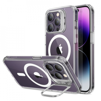 Husa pentru iPhone 14 Pro - ESR Classic Kickstand HaloLock - Clear 