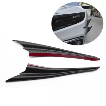 Set 2 aripioare ornamentale bara tuning model SHARK finisaj Carbon 