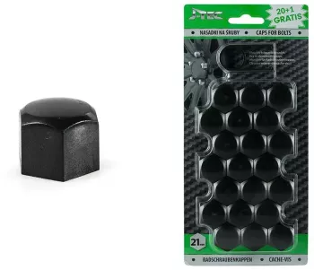 Set capace prezoane 21 mm culoare Negru 