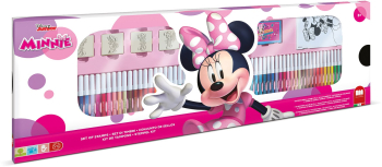 SET CREATIE MEGA - 4 STAMPILE CU PERSONAJUL MINNIE - 96 PCS - 86 CM - 18866 