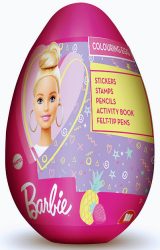 SET CREATIE - OU - 2 STAMPILE CU PERSONAJUL BARBIE - 40 PCS - 32868 