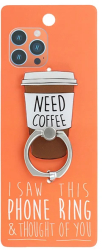 Suport inel telefon Need coffee 