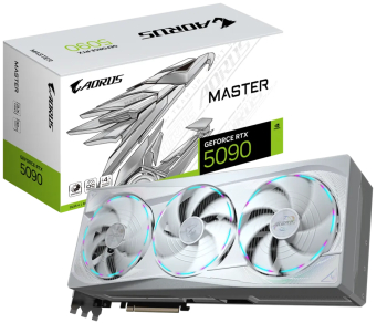 Placa video GIGABYTE AORUS MASTER ICE NVIDIA GeForce RTX 5090 32GB GDDR7 512-bit DLSS 4 