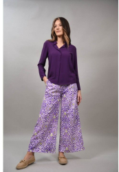 BLUZA CU GULER MAO ARAZZO Violet XS-S