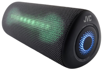 Boxa portabila JVC XS-E423B 24 W Bluetooth IPX5 iluminare cu LED-uri negru