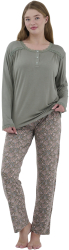 Camasa de noapte 6230 multicolor Bella Linda-L INTL