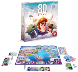 Joc de societate - 80 days - Piatnik 