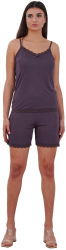 Pijama maiou cu pantalon scurt 8124 Bella Secret-L INTL 