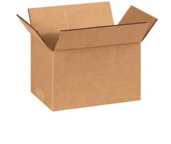 Set 10 cutii din carton 290x190x200 mm natur 