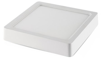 Panou led patrat aplicabil 8w 2700k alb cald 