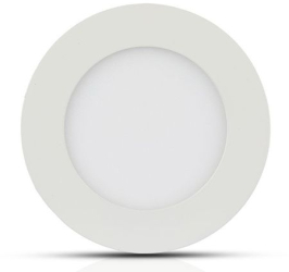 Panou led rotund incorporabil 18w 4000k alb neutru 