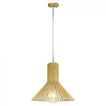 Pendul tavan din lemn e27 max 60w d35 x 35cm 