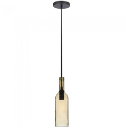 Pendul tavan model sticla vin culoare chihlimbar 