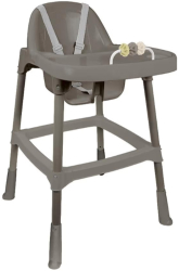 Scaunel cu masuta pentru bebelusi Stone Grey - Dolu 