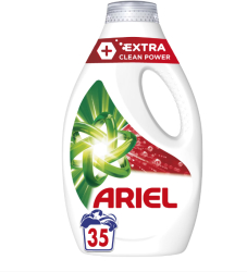 Detergent de rufe lichid Ariel +Extra Clean Power 35 spalari 1.75L 