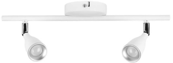 Lampa led montaj perete 9w 4000k alb neutru - alb 