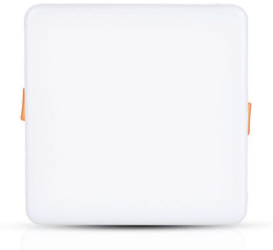 Panou led patrat ajustabil 12w 6400k alb rece 