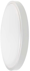 Plafoniera led 18w ip44 cu senzor 6500k alb rece - alb 