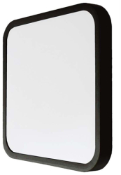 Plafoniera led 48w ip44 4000k alb neutru - negru 