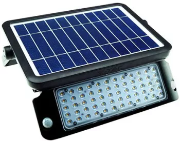 Reflector led 10w 4000k cu incarcare solara 