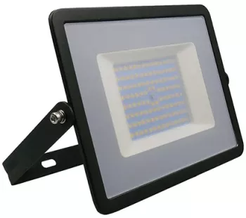 Reflector led smd 100w 6500k ip65 - negru 