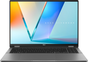 Laptop ASUS Vivobook 16 Flip 3K 120Hz OLED Intel Core Ultra 7 258V 32GB LPDDR5X SSD 1TB AMD Radeon Windows 11 Home Grey 