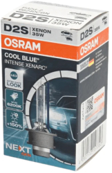 Bec xenon auto pentru far Osram D2S Xenarc Cool Blue Intense NextGen 66240CBN 6200k 