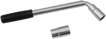Cheie roti telescopica Petex cu doua tubulare pentru prezoane 17-19-21-23mm extensibila de la 35 la 51cm 