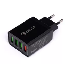 Incarcator USB 4 porturi QUICK CHARGE 3.0 KD1237 