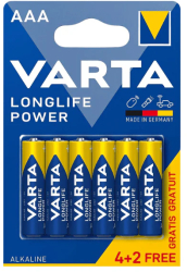 Set 6 baterii Varta tip AAA Longlife Power Alkaline 4903121436