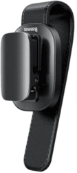 Suport auto pentru ochelari Baseus Platinum negru cu clips parasolar