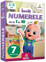 Invat NUMERELE de la 1 la 10 