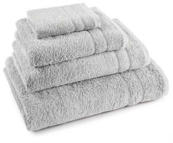 Set 12 prosoape din Bumbac 100 dimensiune 50x100 cm Culoare Alba Calitate Premium HEIMTEX Germany