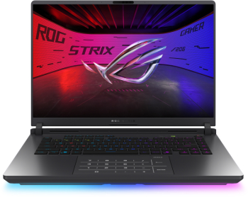 Laptop gaming ASUS ROG Strix G16 Intel Core Ultra 9 275HX 32GB DDR5 2TB SSD GeForce RTX 5080 16GB 2.5K 240Hz No OS Off Black 