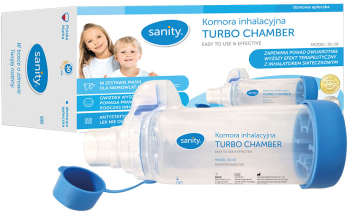 Camera de inhalare Sanity Turbo Chamber masca bebelusi masca copii fara latex si BPA 