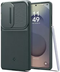 Husa Samsung Galaxy S25 Ultra - Spigen Optik Armor - Abyss Green 