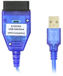 Interfata diagnoza tester BMW Inpa Ista K+DCAN soft USB 
