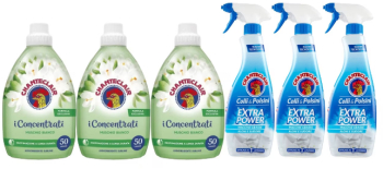 Set Curatenie Chante Clair 6 x Componente 3 x Balsam Rufe 1l Muschio Bianco 50 Spalari 3 x Degresant Pete Gulere si Mansete 500ml 
