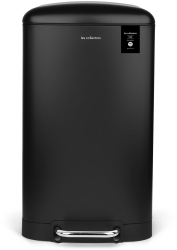 Cos de gunoi cu pedala Les Collectors N705 30 litri 1 compartiment negru 