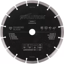 Disc diamantat pentru fierastrau circular Evolution D230SEG-CS O230x22.2 mm 16 dinti 