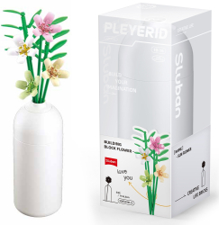 Set de Constructie Flowers 241 piese Frezie - Sluban 