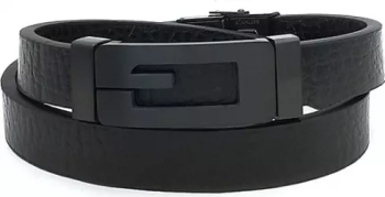 Bratara barbati piele otel inoxidabil PersonalStyle negru 