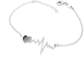 Bratara Dama Argint 925 HeartBeat Bataile Inimii Personal Style 